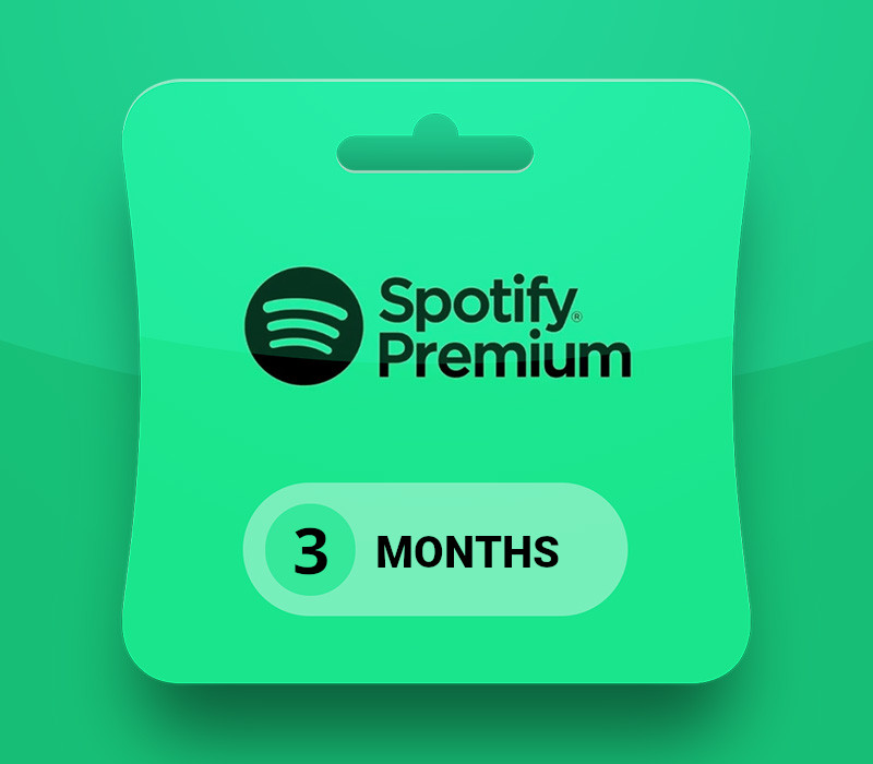 Spotify 3-month Premium Gift Card DE