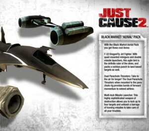 Just Cause 2 – Black Market Aerial Pack DLC Steam Gift