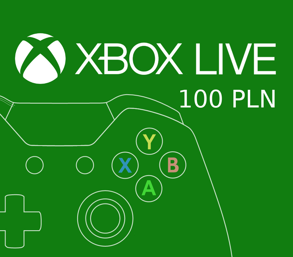 XBOX Live 100 PLN Prepaid Card PL