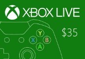 XBOX Live $35 Prepaid Card US