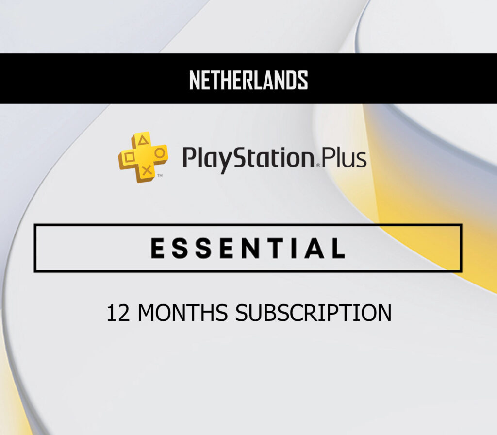 PlayStation Plus Essential 12 Months Subscription NL