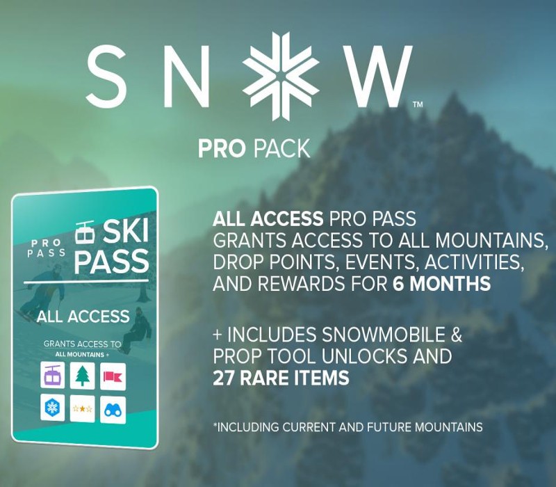 SNOW – Pro Pack DLC NA Steam CD Key